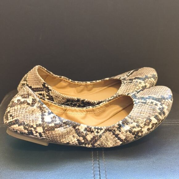 Lucky Brand Snakeskin Flats - Picture 4 of 6